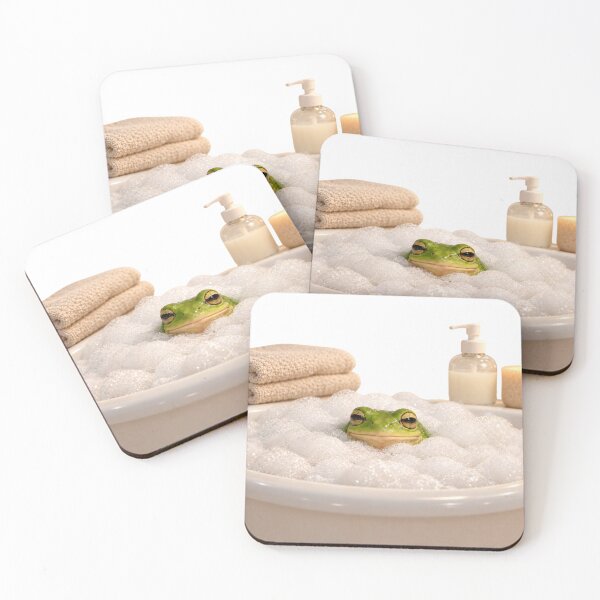 Item preview, Tree Frog Bubble Bath designed and sold by Sillytoe.