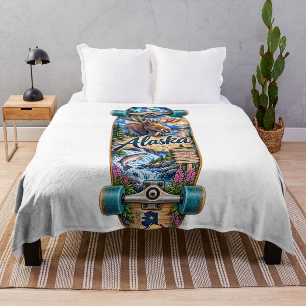 Item preview, Alaska Gen X Skateboard designed and sold by Whimspired By Paxx.