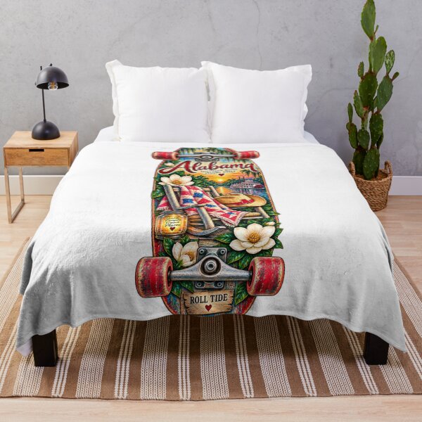 Item preview, Alabama Gen X Skateboard designed and sold by Whimspired By Paxx.