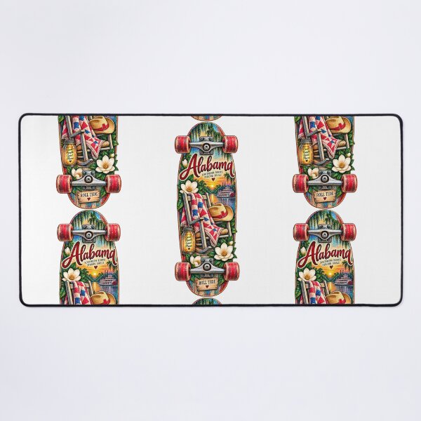 Item preview, Alabama Gen X Skateboard designed and sold by Whimspired By Paxx.