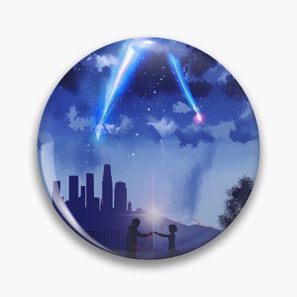 Item preview, Kimi no Na wa Your Name inspiró el diseño de anime de Mitsuha y Taki Comet designed and sold by rumantd.