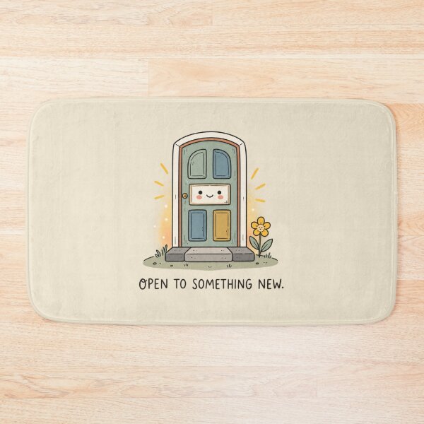 Item preview, Open to Something New | Cute Door New Beginnings Art designed and sold by MrDev.