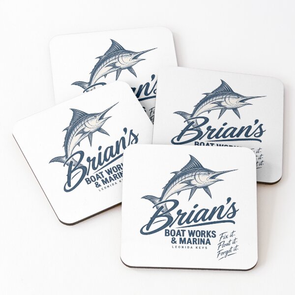 Item preview, Brians Boat Works and Marina Fishing Leonida Keys designed and sold by Samanthi007.