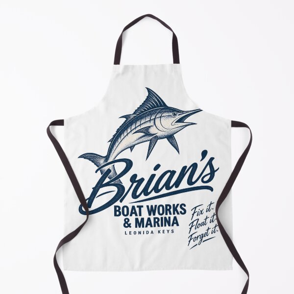 Item preview, Brians Boat Works and Marina Fishing Leonida Keys designed and sold by Samanthi007.