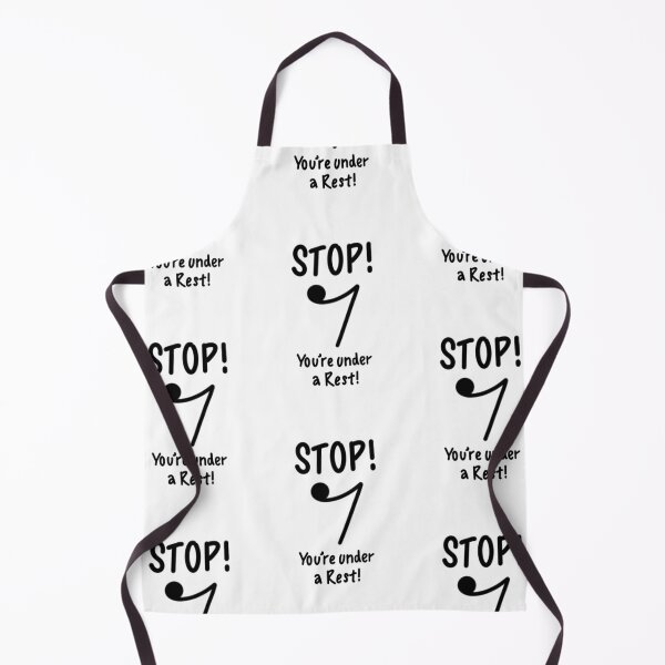 Item preview, STOP! You're under a (Quaver) Rest! designed and sold by thatmusiclife.