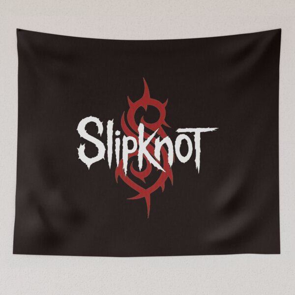 Item preview, Slipknot Logo Red Tribal Heavy Metal Band Merch designed and sold by WAHBI-HBO.