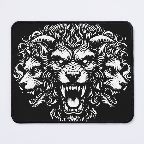 Item preview, Dark Art Cerberus Mythical Creature designed and sold by MORSPECTIVE.