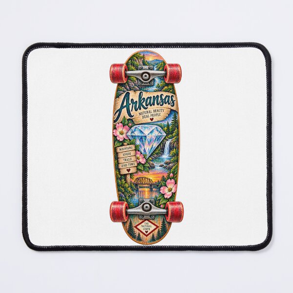 Item preview, Arkansas Gen X Skateboard designed and sold by Whimspired By Paxx.