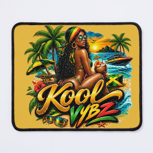 Item preview, Kool Vybz Jamaican Summer Beach Vibe Art designed and sold by digitalbob60.