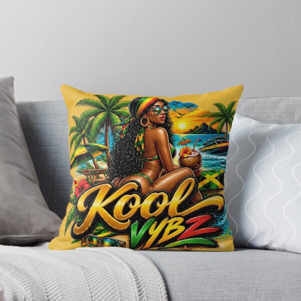 Item preview, Kool Vybz Jamaican Summer Beach Vibe Art   designed and sold by digitalbob60.