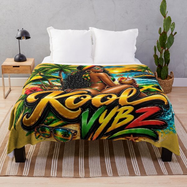 Item preview, Kool Vybz Jamaican Summer Beach Vibe Art   designed and sold by digitalbob60.
