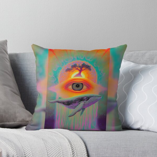 Item preview, The Whale Beneath The Tree Of Eyes designed and sold by MongLongStudio.
