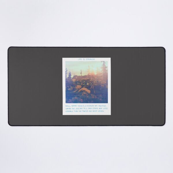 Item preview, Life Is Strange Before The Storm Chloe Price and Rachel Amber Polaroid Quote Design designed and sold by rumantd.
