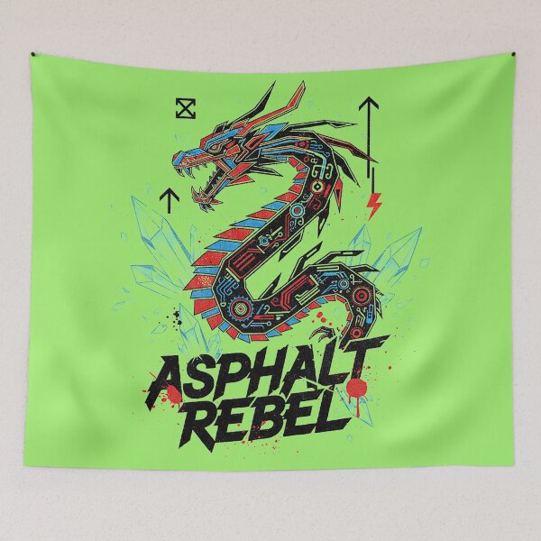 Item preview, Cyber Dragon Crystal Rebel Streetwear designed and sold by cannsuh.