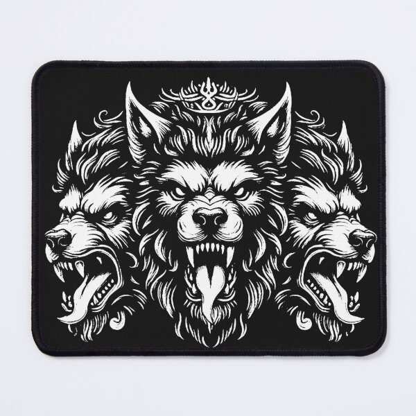 Item preview, Dark Art Cerberus Mythical Creature designed and sold by MORSPECTIVE.