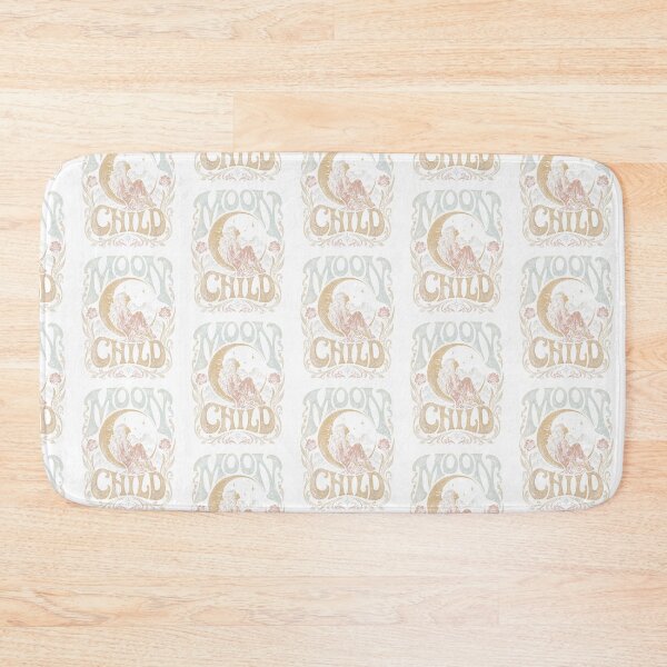 Artikelvorschau, Vintage Moon Child Retro Hippie Celestial Boho Art entworfen und verkauft von Machomanshop.