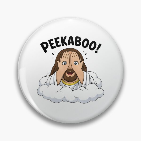 Item preview, Peekaboo Jesus designed and sold by seektopus.