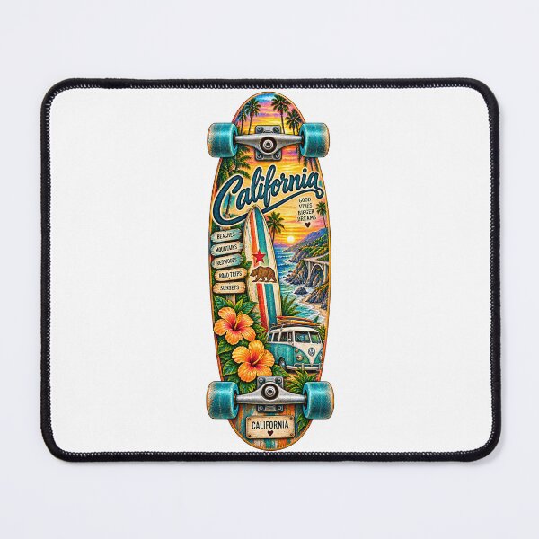 Item preview, California Gen X Skateboard designed and sold by Whimspired By Paxx.