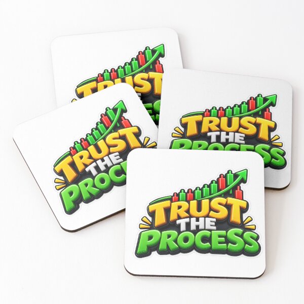 Item preview, Trust the Process Trading Stock Market Motivation designed and sold by MR4me.