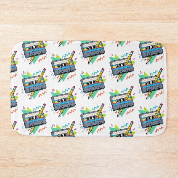 Item preview, Vintage Cassette Tape 80S 90S Music Retro Pencil Mixtape designed and sold by Machomanshop.