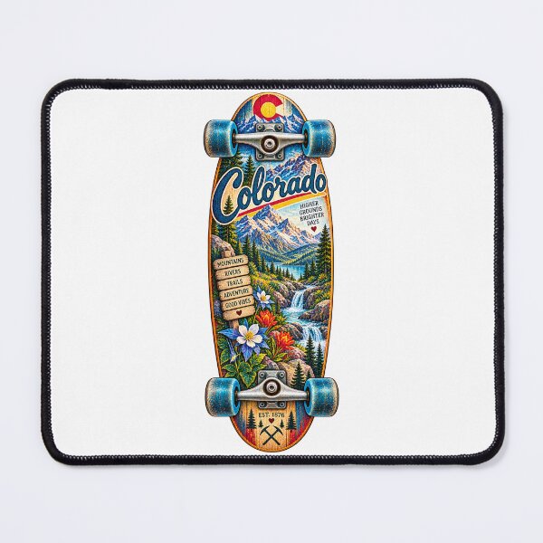 Item preview, Colorado Gen X Skateboard designed and sold by Whimspired By Paxx.
