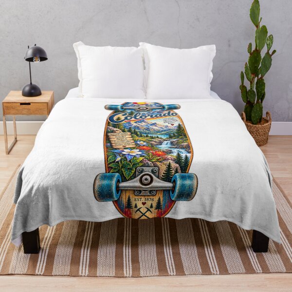 Item preview, Colorado Gen X Skateboard designed and sold by Whimspired By Paxx.