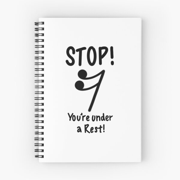 Item preview, STOP! You're under a (Semiquaver) Rest! designed and sold by thatmusiclife.