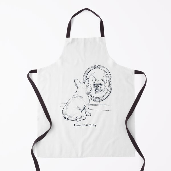 Item preview, French Bulldog I Am Charming Mirror Meme Dog Lover designed and sold by dian-rody-crest.