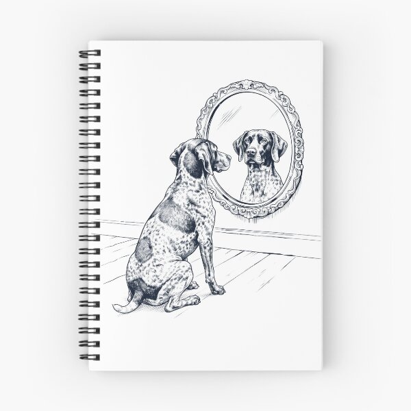 Item preview, German Shorthaired Pointer I Am Charming Mirror Meme Dog Lover designed and sold by dian-rody-crest.