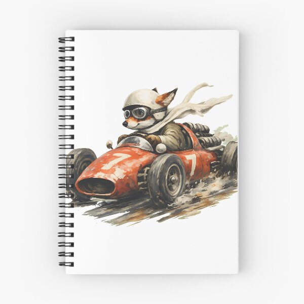 Item preview, Vintage Fox Racer Portrait designed and sold by DUAESLEY.