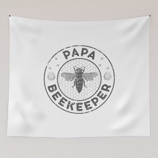 Item preview, Papa Beekeeper, Bee Whisperer Distressed Retro Style Design designed and sold by PugSwagClothing.