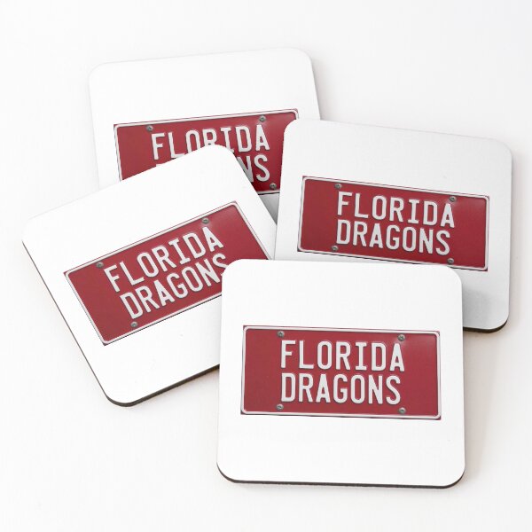 Item preview, Florida Dragons Vanity License Plate designed and sold by deafhoops1.