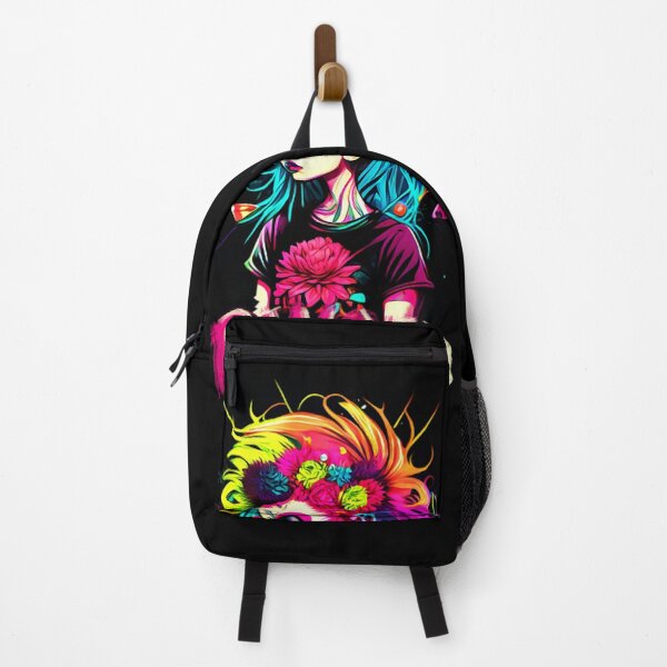Item preview, Colorful Punk Rock Girl Graffiti Splatter Art designed and sold by TINASEALEYs.