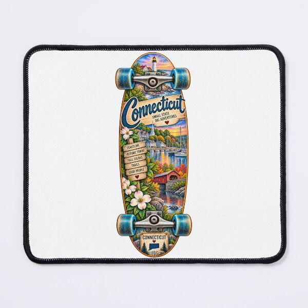 Item preview, Connecticut Gen X Skateboard designed and sold by Whimspired By Paxx.