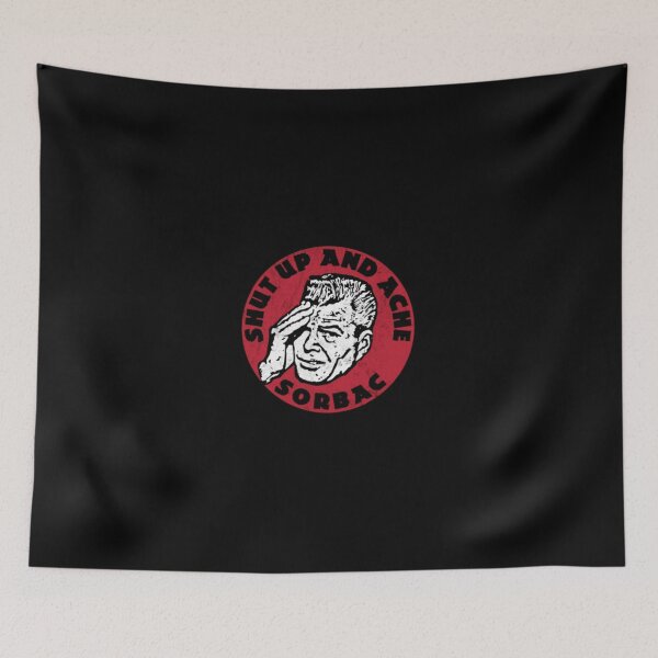 Item preview, Vintage Distressed Typography Head Pain Red Badge designed and sold by TINASEALEYs.