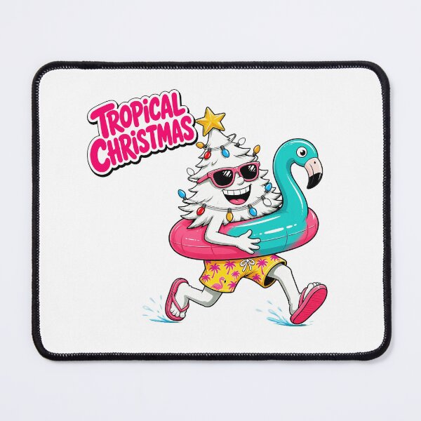Item preview, Tropical Christmas Cat designed and sold by tristanfisher.