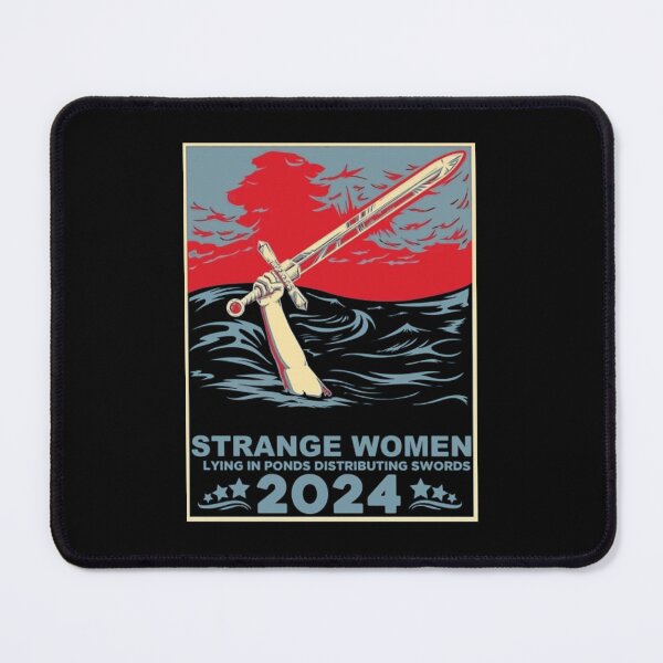 Item preview, Knight Sword in Water Mythological Retro Poster designed and sold by TINASEALEYs.