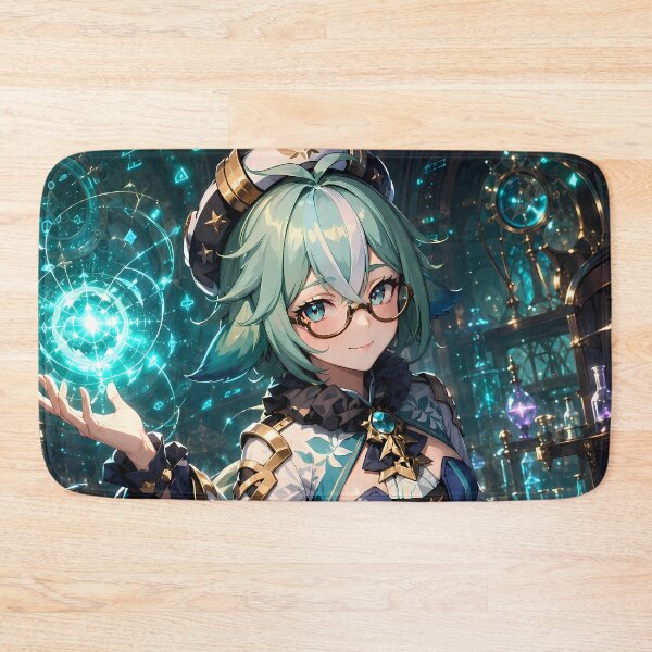 Item preview, Sucrose Genshin Impact Glowing Alchemy Laboratory designed and sold by mildaclairmo.
