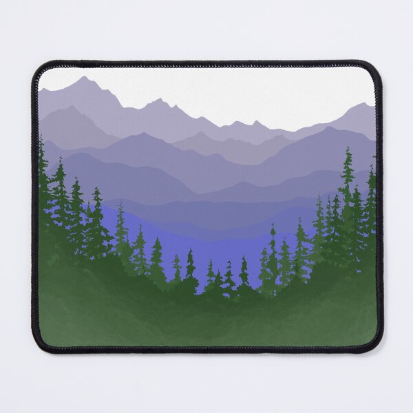 Item preview, Nature Mountain View Silhouette designed and sold by larkanneart.