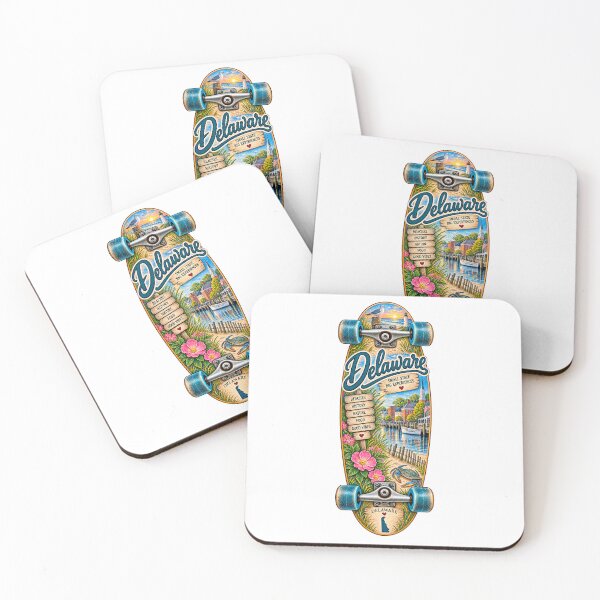 Item preview, Delaware Gen X Skateboard designed and sold by Whimspired By Paxx.