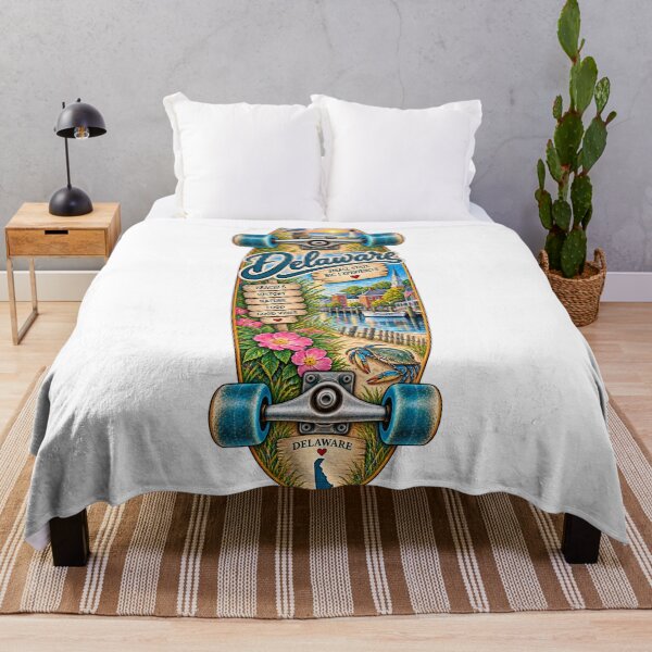 Item preview, Delaware Gen X Skateboard designed and sold by Whimspired By Paxx.