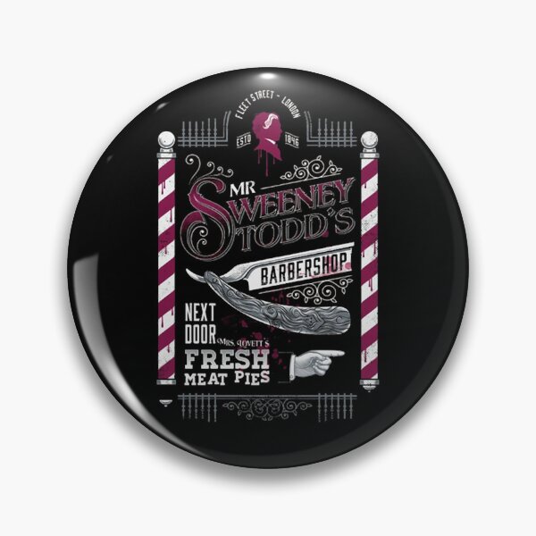 Item preview, Vintage Barbershop Shaving Razor Splatter Horror Art designed and sold by TINASEALEYs.