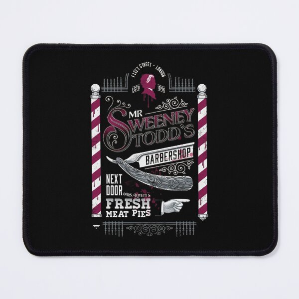 Item preview, Vintage Barbershop Shaving Razor Splatter Horror Art designed and sold by TINASEALEYs.