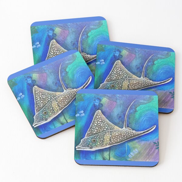 Item preview, Abstract Spotted Eagle Ray designed and sold by Iceskater65.