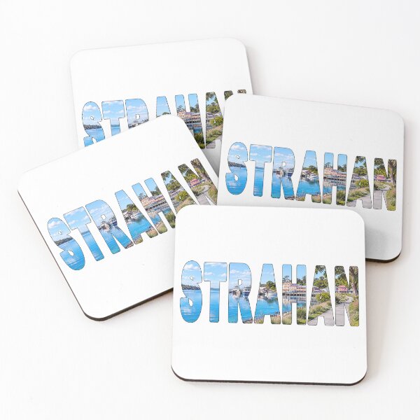 Item preview, STRAHAN - Australia Historic Mining Port Town Beautiful Foreshore Walk designed and sold by Adam Gormley.