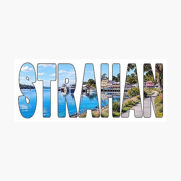 Item preview, STRAHAN - Australia Historic Mining Port Town Beautiful Foreshore Walk designed and sold by Adam Gormley.