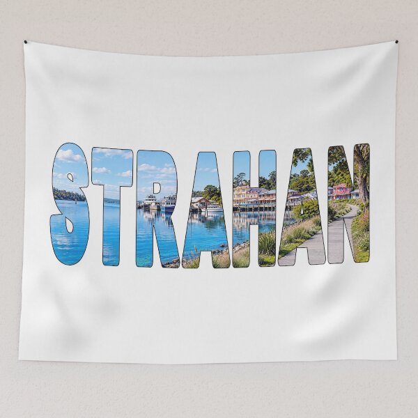 Item preview, STRAHAN - Australia Historic Mining Port Town Beautiful Foreshore Walk designed and sold by Adam Gormley.