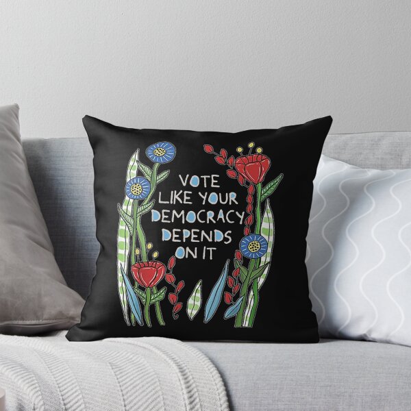 Item preview, Vote Like Your Democracy Depends On It Flower  designed and sold by PhocoNibict.