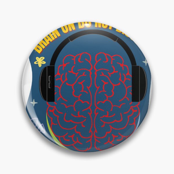 Item preview, Brain on designed and sold by Mind spill art.