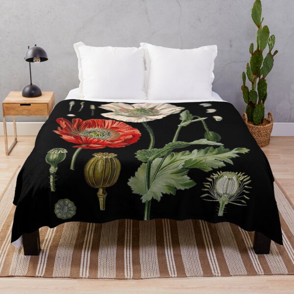 Item preview, Red Poppy flower Botanical Poppies Red Poppy  designed and sold by PhocoNibict.